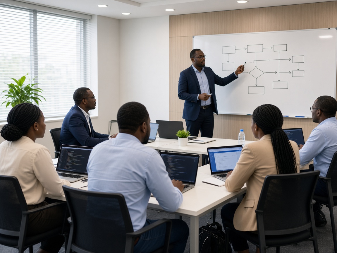 Corporate accelerator classroom training